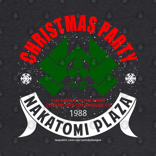 Nakatomi Plaza Christmas Party by Parody Designs